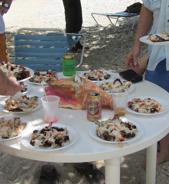 LGHP grilled on the beach